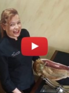 "Luz Y Jamón" Cortadora de Jamón